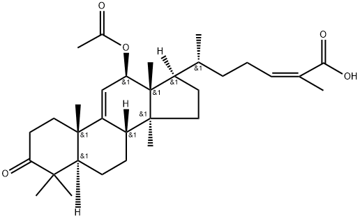 12β-acetoxycoccinic acid Structure