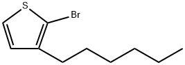 Poly(3-hexylthiophene-2,5-diyl) Structure