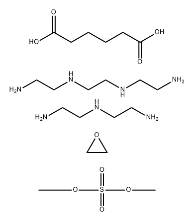 125329-05-7 Hexanedioic acid, polymer with N-(2-aminoethyl)-1,2-ethanediamine, N,N'-bis(2-aminoethyl)-1,2-ethanediamine and oxirane, compd. with dimethyl sulfate