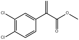 Benzeneacetic acid, 3,4-dichloro-α-methylene-, methyl ester,1254365-78-0,结构式
