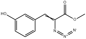 2-Propenoic acid, 2-azido-3-(3-hydroxyphenyl)-, methyl ester