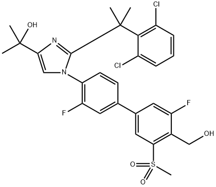 BMS-852927 Struktur