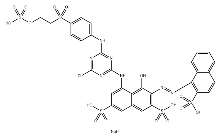 Reactive Red 250 Structure