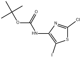 1258934-70-1 tert-butyl N-(2-chloro-5-iodo-1,3-thiazol-4-yl)carbamate
