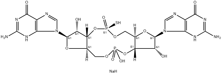 Sp-c-diGMPS Structure