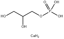 calcium 2,3-hydroxypropyl phosphate Structure