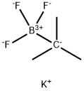 POTASSIUM TERT-BUTYLTRIFLUOROBORATE Structure