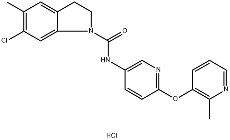 SB 242084 hydrochloride, 1260505-34-7, 结构式