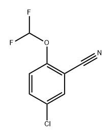 5-Chloro-2-(difluoromethoxy)benzonitrile|5-氯-2-(二氟甲氧基)苄腈