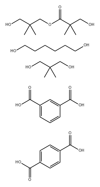 1,3-Benzenedicarboxylic acid, polymer with 1,4-benzenedicarboxylic acid, 2,2-dimethyl-1,3-propanediol, 1,6-hexanediol and 3-hydroxy-2,2-dimethylpropyl 3-hydroxy-2,2-dimethylpropanoate|