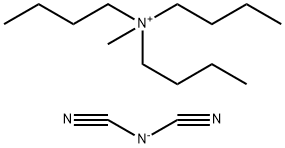 トリブチル(メチル)アンモニウムジシアナミド 化学構造式