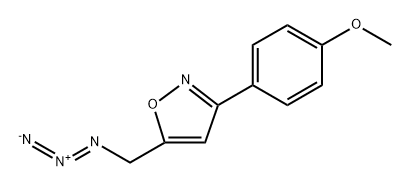 Isoxazole, 5-(azidomethyl)-3-(4-methoxyphenyl)-