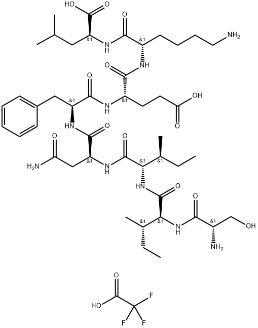 卵清蛋白八聚体肽 结构式