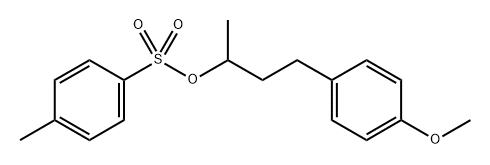 Benzenepropanol, 4-methoxy-α-methyl-, 1-(4-methylbenzenesulfonate) Structure
