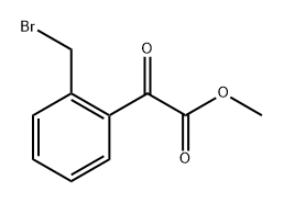 Methyl 2-(2-bromomethyl)phenyl-2-oxoacetate Struktur