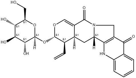 Pumiloside, 126722-26-7, 结构式