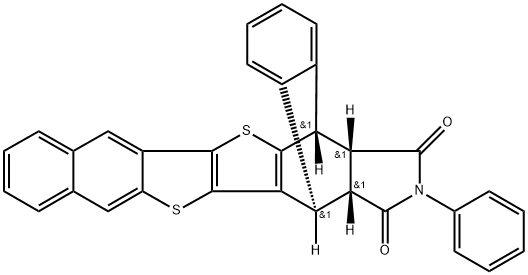 exo-DNTT-PMI (DNTT-前駆体) 化学構造式