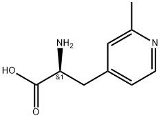 4-Pyridinepropanoic acid, α-amino-2-methyl-, (αS)-,1269969-41-6,结构式