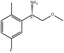 (S)-1-(5-fluoro-2-methylphenyl)-2-methoxyethanamine Structure