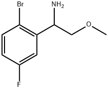 1-(2-bromo-5-fluorophenyl)-2-methoxyethanamine Structure
