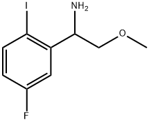 1-(5-fluoro-2-iodophenyl)-2-methoxyethanamine Structure