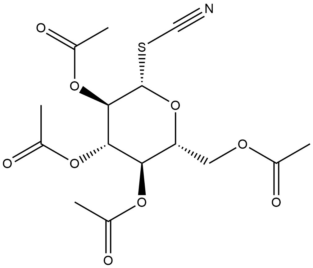 β-D-Glucopyranose, 1-thio-, 2,3,4,6-tetraacetate 1-cyanate