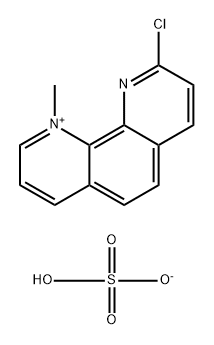 1,10-Phenanthrolinium, 9-chloro-1-methyl-, sulfate (1:1)