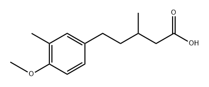 Benzenepentanoic acid, 4-Methoxy-b,3-
diMethyl Structure