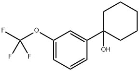 1-(3-(三氟甲基)苯基)环己醇 结构式