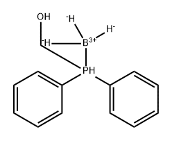 Boron, [(diphenylphosphino-κP)methanol]trihydro-, (T-4)- Structure