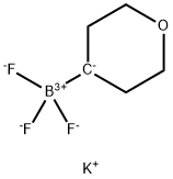 PotassiuM tetrahydro-2H-pyran-4-trifluoroborate Struktur