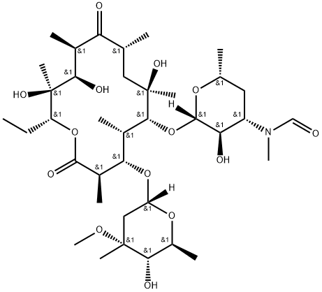 Erythromycin EP Impurity L Structure