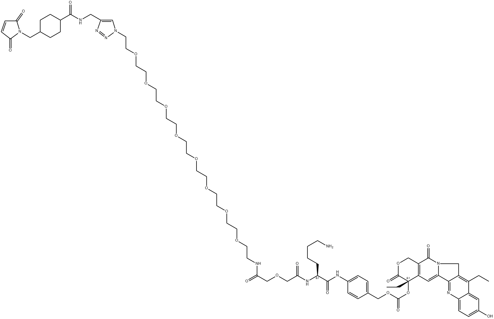 CL2A-SN-38,1279680-68-0,结构式