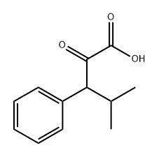 Benzenepropanoic acid, β-(1-methylethyl)-α-oxo- Structure