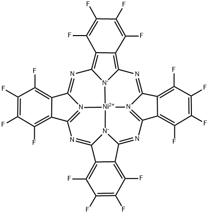 全氟酞菁镍(II),128653-34-9,结构式
