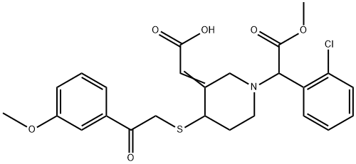 Clopidogrel Metabolite II Structure