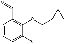 1289003-80-0 3-chloro-2-(cyclopropylmethoxy)benzaldehyde