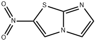 2-nitroimidazo[2,1-b]thiazole 化学構造式