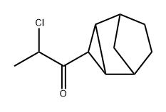 1-Propanone, 2-chloro-1-tricyclo[3.2.1.02,4]oct-3-yl-, [3(S)-(1alpha,2beta,3beta,4beta,5alpha)]- (9CI) Structure