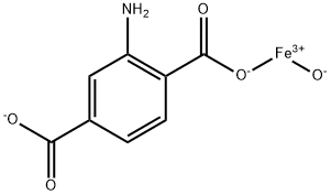 NH2-MIL-53(Fe) Struktur