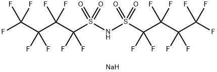 Sodium Bis(nonafluorobutanesulfonyl)imide Structure