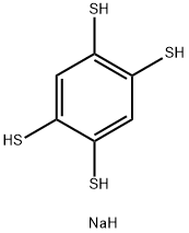 1,2,4,5-Benzenetetrathiol, sodium salt (1:4) Structure