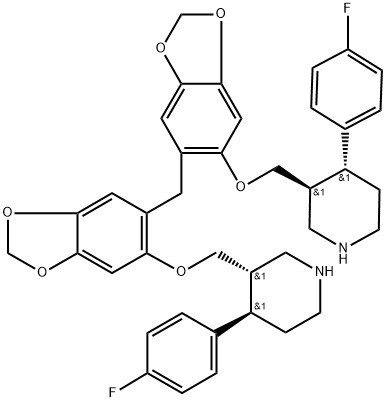 帕罗西汀杂质1, 1292846-10-6, 结构式