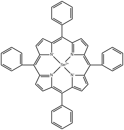 四苯基卟啉锡 结构式