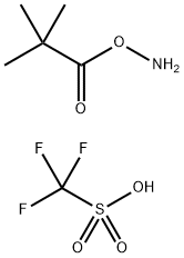 O-Pivaloylhydroxylamine triflate, 1293990-73-4, 结构式