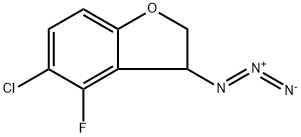Benzofuran, 3-azido-5-chloro-4-fluoro-2,3-dihydro-