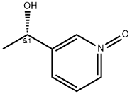 3-Pyridinemethanol,alpha-methyl-,1-oxide,(S)-(9CI) Structure