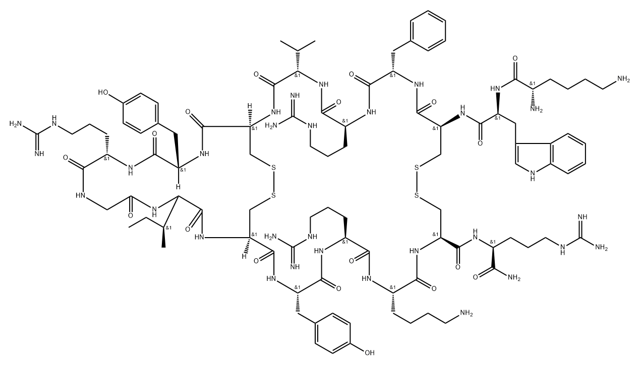 tachyplesin III Struktur