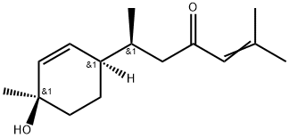 3-Hydroxybisabola-1,10-dien-9-one, 129673-86-5, 结构式