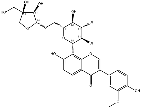 3'-Methoxymirificin Struktur